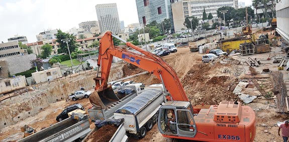 אתר בנייה / צלם: תמר מצפי